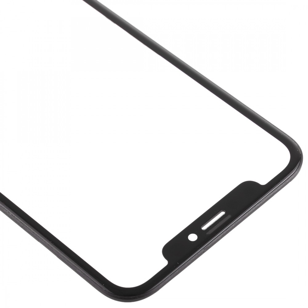 Front Screen Outer Glass Lens with Frame + OCA Optically Clear Adhesive for iPhone XR (Black) iPhone Replacement Parts Apple iPhone XR